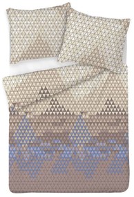 Matex Háromszögek szatén ágyneműhuzat, 140 x 200 cm, 70 x 90 cm