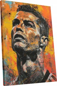 Cristiano Ronaldo CR7 vászonkép otthon nappali ajándék 60x80