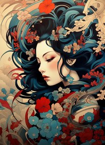 Poszter 40x55cm Suttogó a kertben