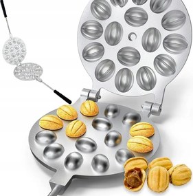 Kenyérpirító Öntöttvas Sütőforma Elektromos Gázzal 16 Fél