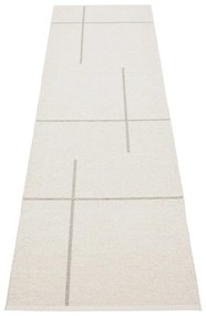Krémszínű kültéri-beltéri futószőnyeg 70x270 cm Fred Linen – Pappelina