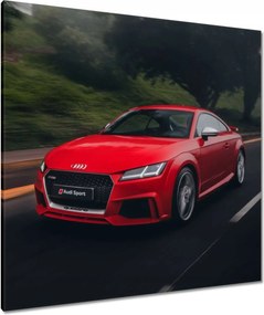 Vászonkép 90x90 Piros Audi Autó