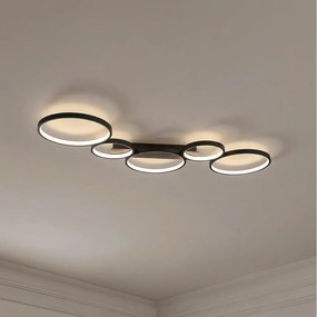 BRILAGI - LED mennyezeti lámpatest ECHO LED/60W/230V 4000K 45x110 cm fekete