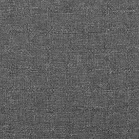 sötétszürke szövet fejtámla szárnyakkal 103x23x78/88 cm
