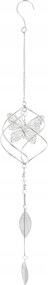 Függő Dekoráció Fém Kerti Dekoráció Ezüst
