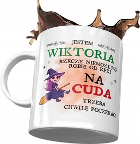 Bögre Viktória Feleség Barátnő Ajándék Nyomtatott Fotóval