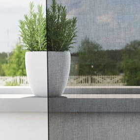 2 db fekete voile függönyök rúd zsebekkel