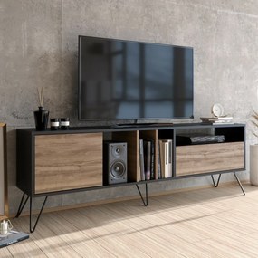 Mistico Walnut and Black TV-állvány