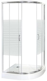 Madera 100x80 íves zuhanykabin zuhanytálcával balos