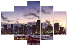 Kép - nagy város felhőkarcolói (150x105 cm)