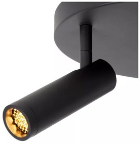 Lucide 22974/13/30 - GRADO spotlámpa 3xGU10/12W/230V fekete