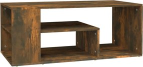 vidaXL füstös tölgy színű fatermék dohányzóasztal 100 x 50 x 40 cm