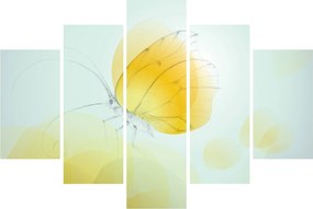 Kép - Sárga pillangó (150x105 cm)