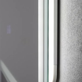 Brilagi - BELLA dimmelhető LED fürdőszobai tükör páramentesítő fűtéssel és háttérvilágítással LED/12W/230V 40x60 cm IP44