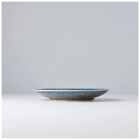 Earth &amp; Sky bézs-kék kerámia tányér, ø 20 cm - MIJ