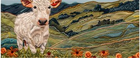 Kép - Kötött motívum utánzata (120x50 cm)