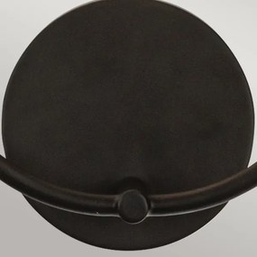 Alora Mood ALM-SYLVIA-2WB-BK-CL - SYLVIA fali lámpa 2xE14/40W/230V fekete