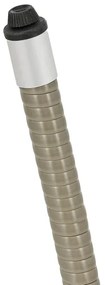 Juskys Yoro rattan kerek asztal Ø60 cm - szürke