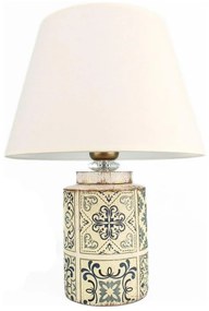 Asztali lámpa RAMZES 1xE27/40W/230V fehér