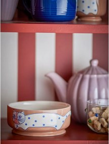 Világosbarna kőedény tálka szett 4 db-os Missy – Bloomingville