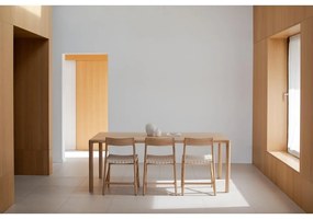 Tölgyfa étkezőasztal 90x200 cm Derven – Gazzda