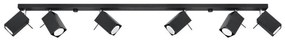 Sollux SL.0460 - MERIDA 6xGU10/40W/230V fekete spotlámpa