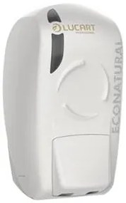 Hab- és folyékony szappan adagoló, LUCART EcoNatural Flow 400, fehér (UBC101)