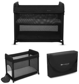 KINDERKRAFT SELECT - Utazó kiságy MOON DREAM fekete