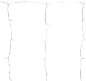 Aigostar - LED kültéri karácsonyi fényfüzér 200xLED/3,6W/230V/8 üzemmód 10x0,4m IP44 hideg fehér