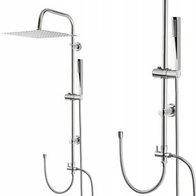 Zuhanyszett Zuhanyoszlop Nagy Esőztetővel 30CM Inea