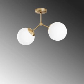 Damar fehér-aranyszín mennyezeti lámpa - Opviq lights