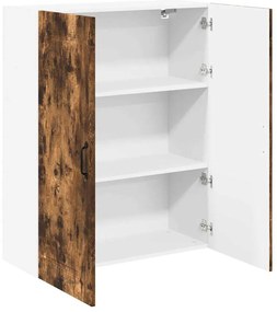 Fali konyhaszekrény Füstölt tölgy 80 x 31 x 100 cm Faanyag