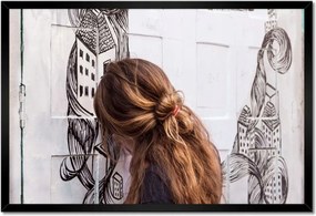 Poszterek keretben 60x40 Csinos nők Csajok Nagymamák