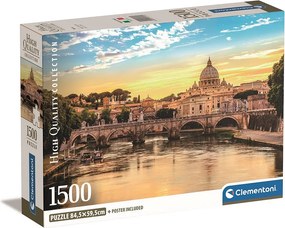 Olaszország Rome 1500 db-os Compact puzzle Clementoni