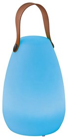 Fehér-barna LED asztali lámpa (magasság 20 cm) Ruby – Fischer &amp; Honsel