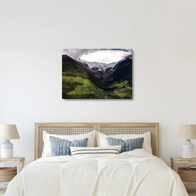 Kép - Völgy a hegyek alatt (70x50 cm)