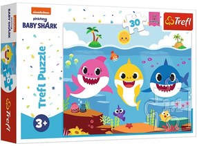 Gyerek puzzle - Baby shark - 30 db