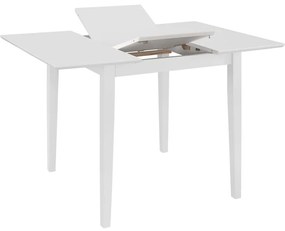 5-részes fehér MDF étkezőgarnitúra