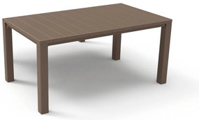 Julie dupla műanyag kerti asztal