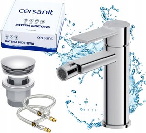 Zip Króm bidé csaptelep Water Save és Klik-Klak perlátorral