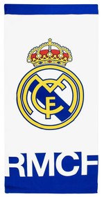 Real Madrid White fürdőlepedő, strand törölköző 70x140cm (Fast Dry)
