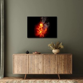 Kép - Rózsák a tűzben (70x50 cm)