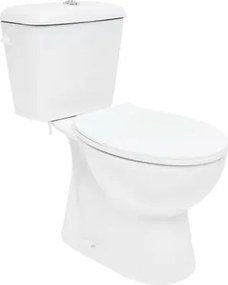Ceramia Multi Eur wc kombinált fehér fényes felülettel alsó kifolyással EUR960NEW