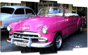 Festmények 100x60 Kubai autó