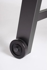 Zöld fém kerti napozóágy Hilde – Bizzotto