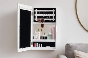 Fali ékszertartó szekrény 31 x 9,5 x 56 cm