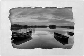 Poszterek 60x40 Csónakok a tavon