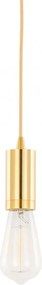 ITALUX DS-M-038-GOLD MODERNA Egyágú Függesztett Lámpa Fém E27 IP20