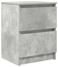 betonszürke szerelt fa TV-szekrény 40x35x54 cm