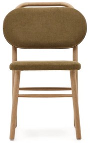 Khaki étkezőszék szett 2 db-os Helda – Kave Home